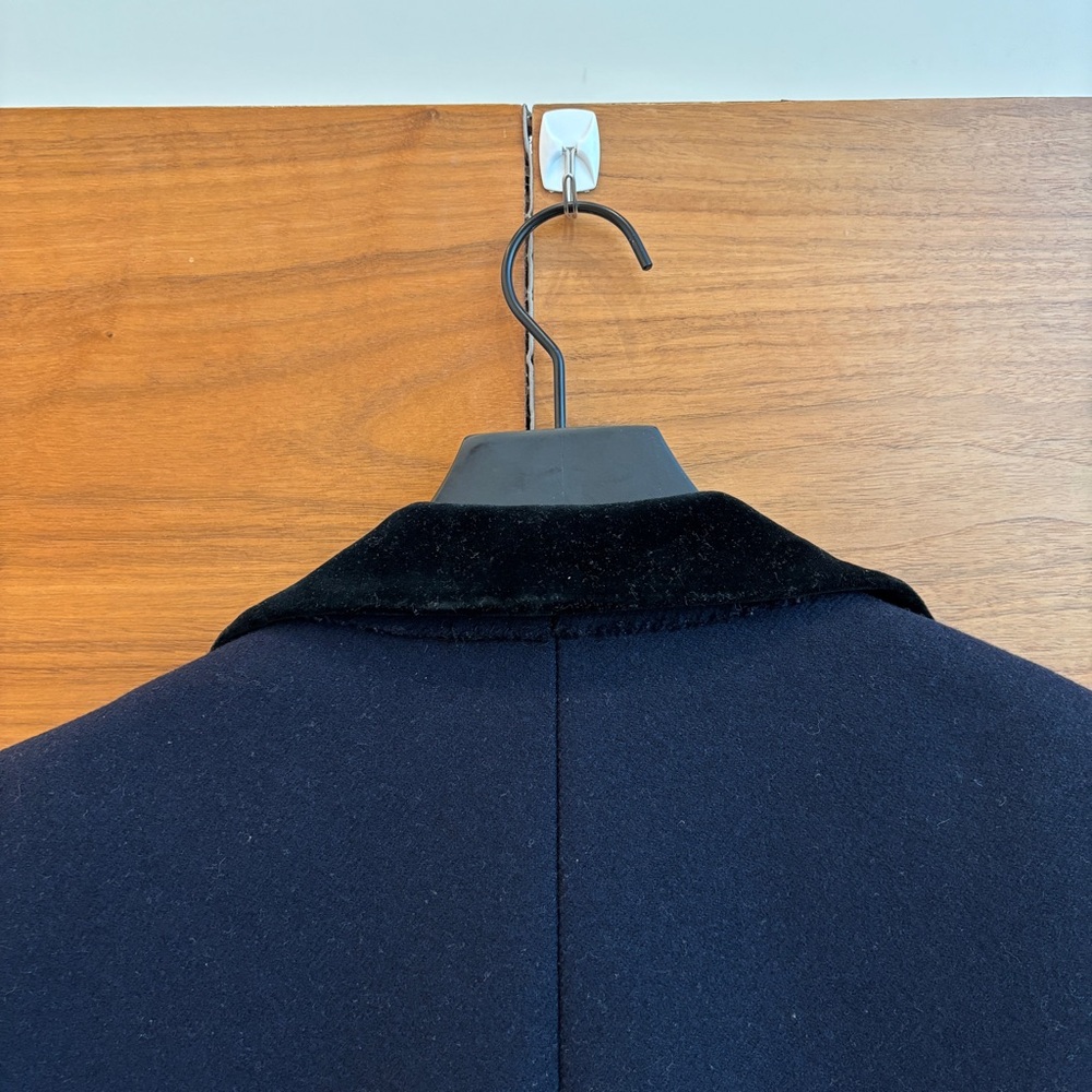 Vintage Polo By Ralph Lauren Men’s Wool Coat with velvet collar, Size L - Picture 16 of 16